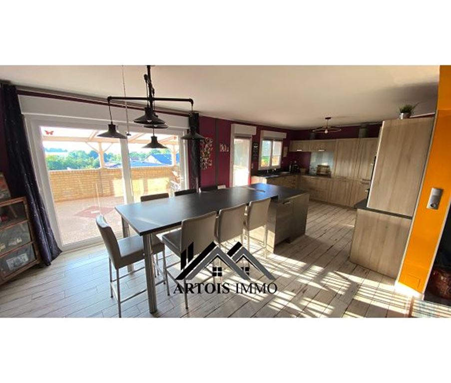 Maison Contemporaine HERSIN COUPIGNY (62530) SARL LES HAUTS DE FRANCE immobilier