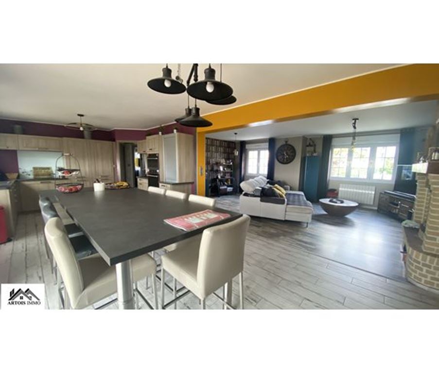 Maison Contemporaine HERSIN COUPIGNY (62530) SARL LES HAUTS DE FRANCE immobilier